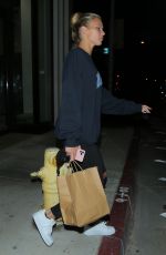 JOSIE CANSECO Leaves Catch LA in West Hollywood 07/24/2020