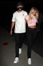 JOSIE CANSECO Out for Dinner in West Hollywood 07/25/2020