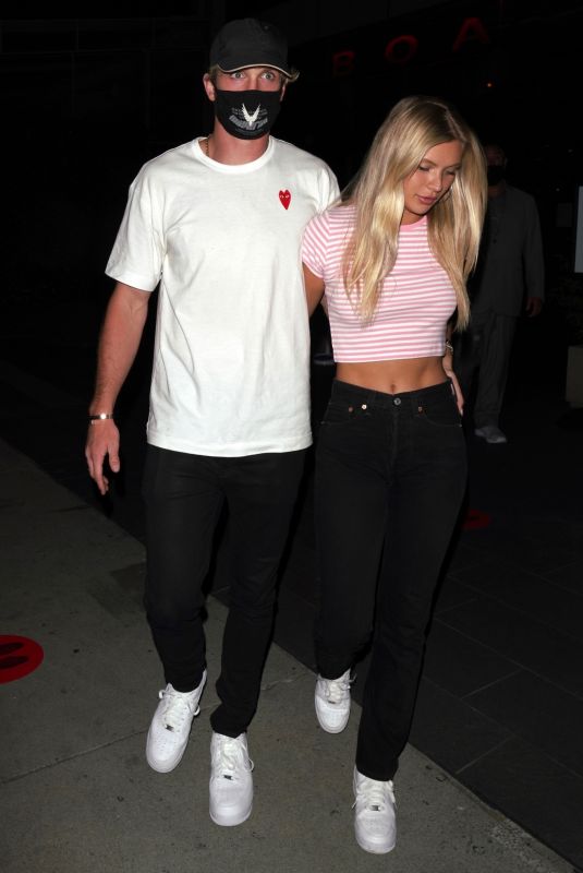 JOSIE CANSECO Out for Dinner in West Hollywood 07/25/2020