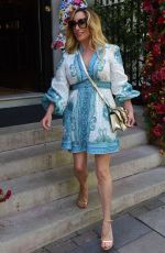 JOY DESMOND Out at Annabels in Berkeley Square 07/13/2020