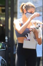 KAIA GERBER Arrives at Gym in West Hollywood 07/21/2020