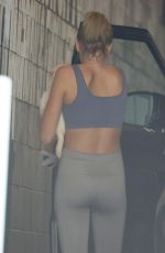 KAIA GERBER Leaves a Gym in Los Angeles 07/14/2020