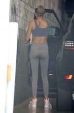 KAIA GERBER Leaves a Gym in Los Angeles 07/14/2020