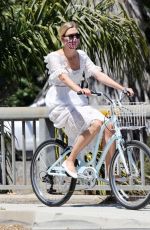 KARLIE KLOSS and Joshua Kushner Out Riding Bikes in Santa Monica 07/18/2020