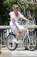 KARLIE KLOSS and Joshua Kushner Out Riding Bikes in Santa Monica 07/18/2020