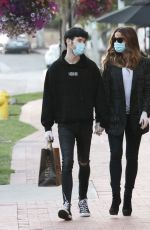 KATE BECKINSALE and Goody Grace Out in Pacific Palisades 06/30/2020