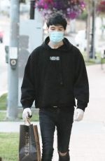 KATE BECKINSALE and Goody Grace Out in Pacific Palisades 06/30/2020