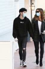 KATE BECKINSALE and Goody Grace Out in Pacific Palisades 06/30/2020