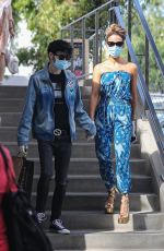 KATE BECKINSALE and Goody Grace Out in Santa Monica 07/22/2020