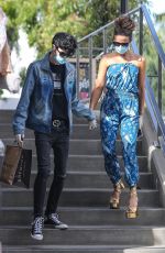 KATE BECKINSALE and Goody Grace Out in Santa Monica 07/22/2020