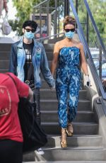 KATE BECKINSALE and Goody Grace Out in Santa Monica 07/22/2020
