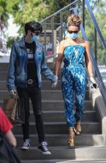 KATE BECKINSALE and Goody Grace Out in Santa Monica 07/22/2020