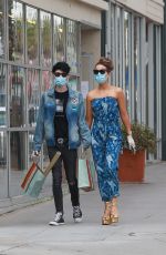 KATE BECKINSALE and Goody Grace Out in Santa Monica 07/22/2020