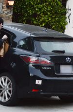 KATE BECKINSALE Leaves Her Home in Pacific Palisades 07/10/2020