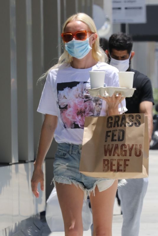 KATE BOSWORTH Out for Lunch in Los Angeles 07/07/2020