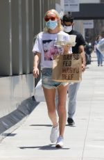 KATE BOSWORTH Out for Lunch in Los Angeles 07/07/2020