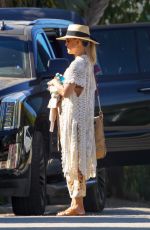 KATE HUDSON Leaves a Friends House in Malibu 07/09/2020