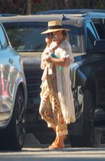 KATE HUDSON Leaves a Friends House in Malibu 07/09/2020