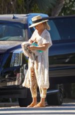 KATE HUDSON Leaves a Friends House in Malibu 07/09/2020