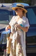 KATE HUDSON Leaves a Friends House in Malibu 07/09/2020