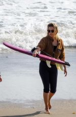 KATE HUDSON Out on the Beach in Malibu 07/02/2020