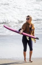KATE HUDSON Out on the Beach in Malibu 07/02/2020