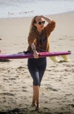 KATE HUDSON Out on the Beach in Malibu 07/02/2020