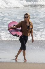 KATE HUDSON Out on the Beach in Malibu 07/02/2020