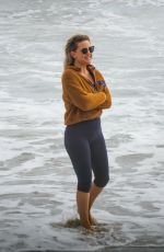 KATE HUDSON Out on the Beach in Malibu 07/02/2020