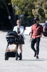 KATE MARA and Jamie Bell at Descanso Gardens in La Canada 06/30/2020
