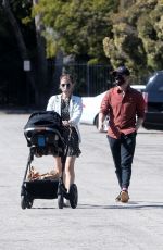 KATE MARA and Jamie Bell at Descanso Gardens in La Canada 06/30/2020