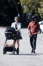 KATE MARA and Jamie Bell at Descanso Gardens in La Canada 06/30/2020