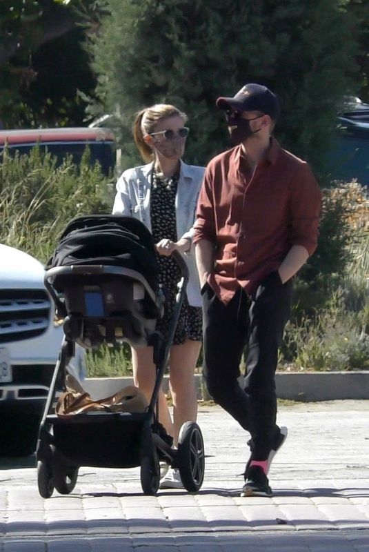 KATE MARA and Jamie Bell at Descanso Gardens in La Canada 06/30/2020
