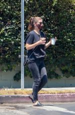 KATE MARA Out for Coffee in Los Feliz 07/25/2020