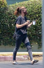 KATE MARA Out for Coffee in Los Feliz 07/25/2020