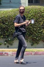 KATE MARA Out for Coffee in Los Feliz 07/25/2020