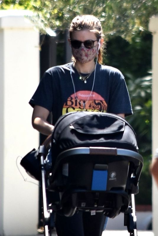 KATE MARA Out in Los Feliz 07/09/2020