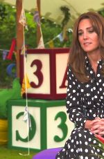 KATE MIDDLETON at Says Hello To Tiny Happy People in London 07/14/2020