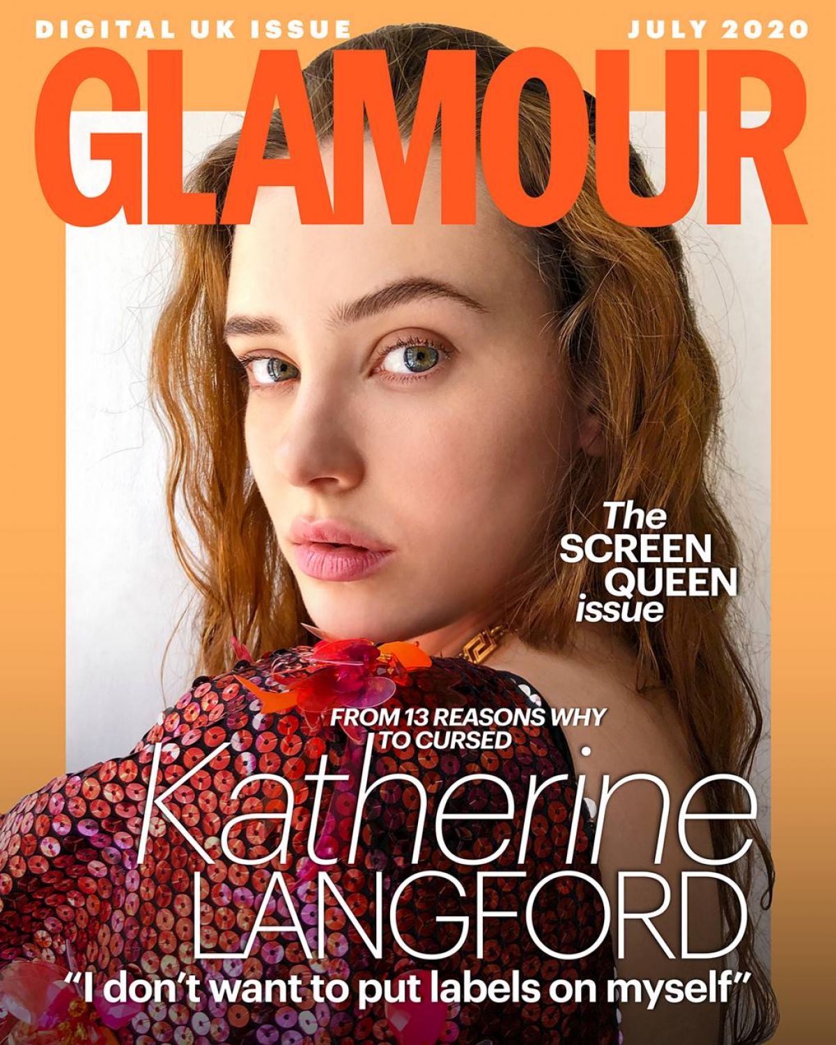 KATHERINE LANGFORD in Glamour Magazine, UK July 2020 – HawtCelebs