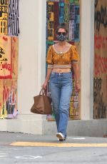 KATIE HOLMES in Denim Out Shopping in New York 07/03/2020