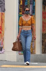 KATIE HOLMES in Denim Out Shopping in New York 07/03/2020