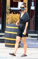 KATIE HOLMES Out in New York 07/15/2020