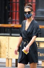 KATIE HOLMES Out in New York 07/15/2020