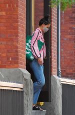 KATIE HOLMES Out in New York 07/21/2020