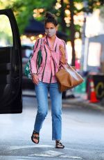 KATIE HOLMES Out Shopping in New York 07/22/2020
