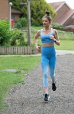 KATIE WAISSEL Workout at a Park in London 07/13/2020