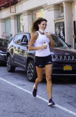 KELLY BENSIMON Out Jogging in New York 07/08/2020