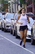 KELLY BENSIMON Out Jogging in New York 07/08/2020