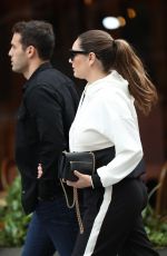 KELLY BROOK and Jeremy Parisi Arrives at Heart Radio in London 07/07/2020