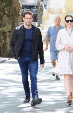 KELLY BROOK and Jeremy Parisi Out for Lunch in London 07/14/2020